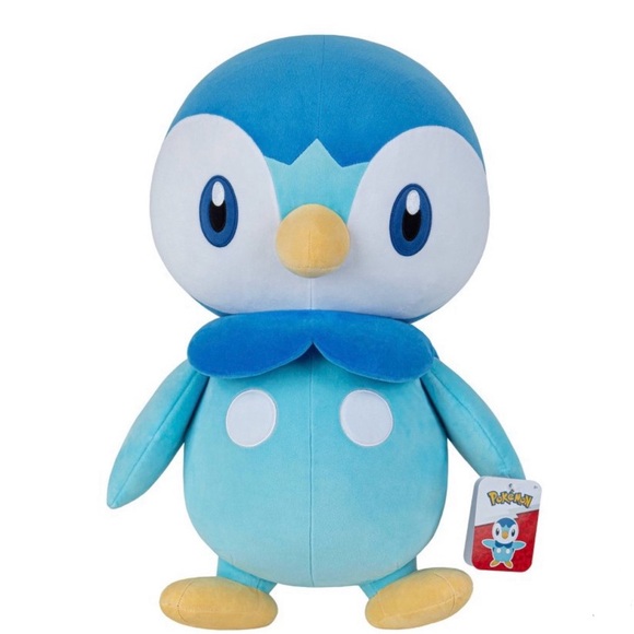Pokemon Piplup Plush - Sky Blue and Soft Yellow - Picture 1 of 4
